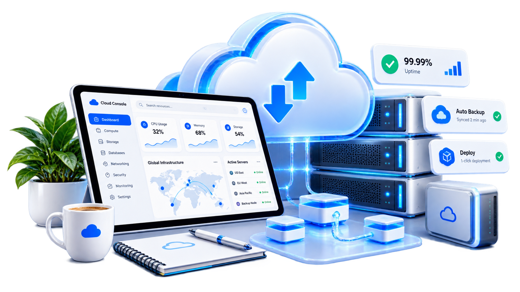 Cloud infrastructure designed to stay dependable